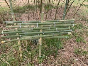 Lavorazione del bambù: splittatura